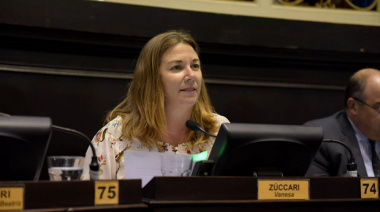 Desde la oposición, la legisladora Zuccari calificó de “Impuestazo” la Ley Impositiva