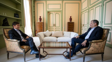 Kicillof recibió a intendentes peronistas y les pidió “aceitar” la relación con Nación y los municipios