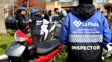 No va más: en La Plata no llevar el casco será motivo del secuestro de la moto